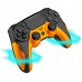 Pad Yaxo Pad bezwire do SONY PS4 PS3 PC ANDROID YAXO Hornet Fury pomarańczowy one size