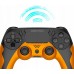 Pad Yaxo Pad bezwire do SONY PS4 PS3 PC ANDROID YAXO Hornet Fury pomarańczowy one size