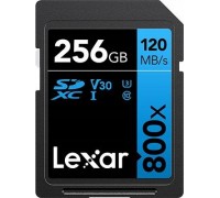 SD  Lexar 800X Pro SDXC 256 GB Class 10 UHS-I/U3 V30 (LSD0800P256G-BNNNG)