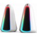 Marvo Marvo i MONKA SG-500, 2.0, 6W, białe, regulacja głośności, podświetlenie RGB