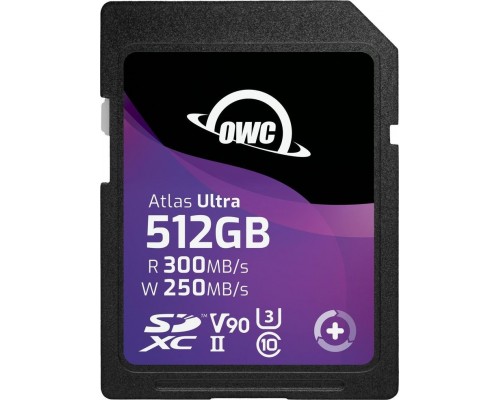 SD  OWC Atlas Ultra SDXC 512 GB Class 10 UHS-II/U3 V90 (OWCSDV90U0512)