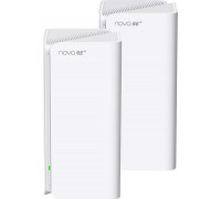 Tenda Tenda MX21 Pro(2-pack) Trójpasmowy (2,4 GHz / 5 GHz / 6 GHz) Wi-Fi 6 (802.11ax) Biały 3 Wewnętrzne