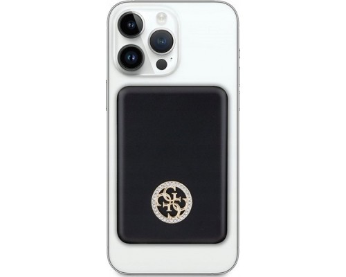 Guess Guess Induction 5W GUPBM3AL4DMK 3000mAh Black/black MagSafe 4G Strassed Metal Logo