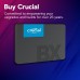 SSD Crucial BX500 4TB 2.5" SATA III (S71001890)