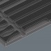 Wera Wera 9883 foam insert for PFERD files set 1, empty (black/grey, for Tool Rebel workshop trolley)