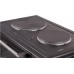 Orava Orava Elektra-X1 elektrická trouba s dvouvařičem, 34 L, 3600 W, grilovací rošt, odkapávací plech, manuální ovládání