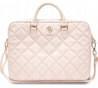 Guess Guess Quilted 4G Computer Bag - na notebooka 15" / 16" (różowy)