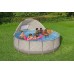 Bestway Swimming pool Garden Rack Z Baldachimem Daszek 396 x 107 cm Bestway 561FY