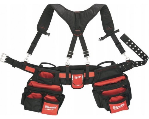 Milwaukee MILWAUKEE TOOL BELT WITH HARNESS.