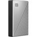 HDD WD WD My Passport Ultra for Mac WDBGKC0060BSL - Festplatte - verschlusselt - 6 TB - extern (tragbar) - USB 3.2 Gen 1 (USB-C Steckverbinder) - 256-Bit-AES - Silber