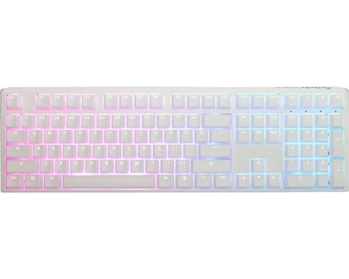 Ducky Ducky One 3 Aura White Gaming Keyboard, RGB LED - Gateron Baby Kangaroo