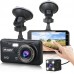 Dexxer WIDEOREJESTRATOR Z KAMERĄ PRZEDNIĄ I TYLNĄ KAMERA COFANIA FULL HD + KARTA SD 32 GB