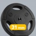 Rebel Bitumena slodžu komplekts 2x15kg, caurums 31mm, disks ar rokturi, REBEL ACTIVE