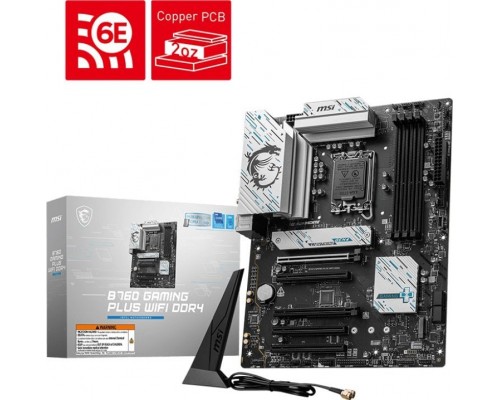 Intel B760 MSI B760 GAMING PLUS WIFI DDR4