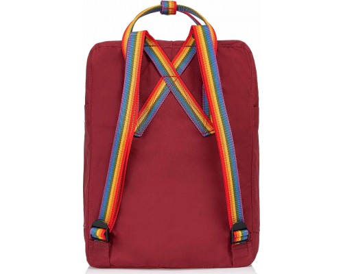 Fjallraven Plecak Fjallraven Kanken Ox Red-Rainbow Pattern F23620-326-907