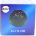 LeanToys Gwiazd Lampka Nocna Głośnik 2w1 Black