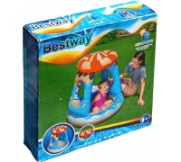 SunClub Inflatable  with canopy Bestway 91x91x89cm 26L