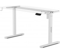 Gaming frame SENSE7 for electric desk, white (without tabletop)