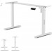 Gaming frame SENSE7 for electric desk, white (without tabletop)