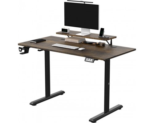 Gaming galds Ultradesk Gaming galds, elektycznie regulowany, 120X60 cm, 72-117 cm, HIGHLANDER BROWN, brązowy, ULTRADESK
