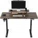 Gaming galds Ultradesk Gaming galds, elektycznie regulowany, 120X60 cm, 72-117 cm, HIGHLANDER BROWN, brązowy, ULTRADESK