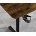 Gaming galds Ultradesk Gaming galds, elektycznie regulowany, 120X60 cm, 72-117 cm, HIGHLANDER BROWN, brązowy, ULTRADESK