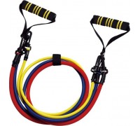 Body Sculpture Tubing BB-2330 różne poziomy oporu w zestawie wielokolorowy 3 szt.