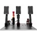 Simagic P2000 Hydraulic 3-Pedal Set, 100KG Loadcell - Crimson Edition