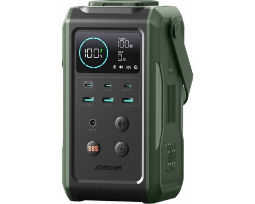Joyroom Joyroom JR-PBF10 75000mAh 100W 3x USB-C 3x USB-A ze składaną latarką i rączką - Gold