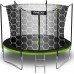 Garden Trampoline Neo-Sport NeoSport Garden Trampoline 8ft/252cm With inner mesh with ladder