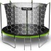 Garden Trampoline Neo-Sport NeoSport Garden Trampoline 8ft/252cm With inner mesh with ladder