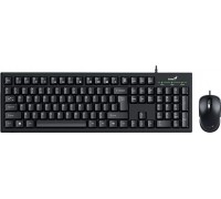 Genius GENIUS set klávesnice+myš KM-100SE/ Drátový set/ Copilot/ USB/ černá/ CZ+SK layout
