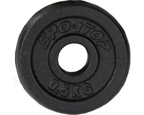 Sportop load cast iron 0,5 kg fi26