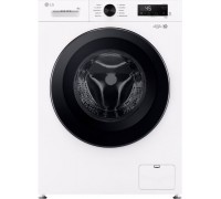 LG Washing Machine | F4X1008NWK | Energy efficiency class A | Front loading | Washing capacity 8 kg | 1350 RPM | Depth 56 cm | Width 60 cm | LED | Steam function | Direct drive | Wi-Fi | White one size