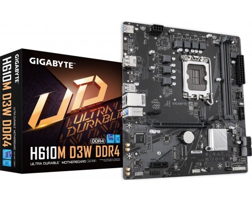 Intel H610 Gigabyte H610M D3W DDR4