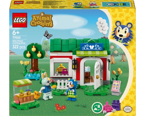 LEGO Animal Crossing Spējīgās māsas un skelets (77055)