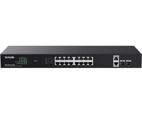 Switch  Tenda TEG1120P-16-250W 18x1GbE 2xSFP PoE