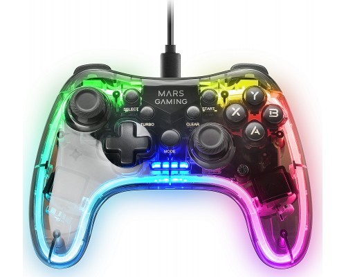 Mars Gaming MGP-C Gaming Controller RGB / USB-C / X-input & D-input
