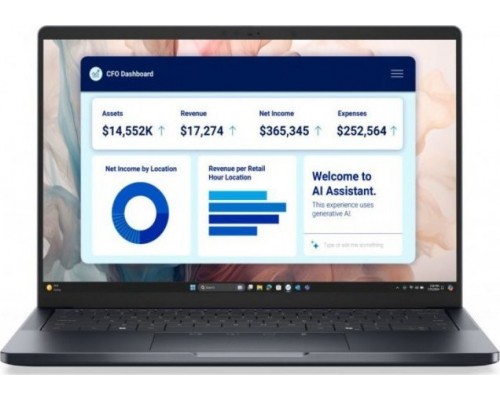 Laptop Dell Pro 14 Premium PA14250 Ultra 5 236V / 16 GB / 512 GB / W11 Pro (BTO201_PA14250_EMEA)