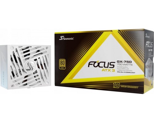 SeaSonic Focus GX White ATX 3 750W (FOCUS-GX-750-V4-WHITE)