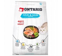 Ontario Cat Hair & Skin 2kg (Kailiui ir odai)