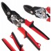 Nożyce do cięcia blachy lewe 250mm CrV (6/48)