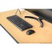 MANHATTAN Funk-Tastatur-Maus-Set MWK7350 schwarz