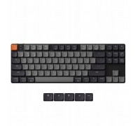 Keychron - K1 QMK Wireless Mechanical  (Version 6) White Backlight / Keychron Low Profile 2.0 Mechanical / Red
