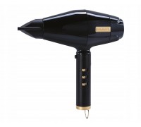 BaByliss FXBDB1E Pro 4Artists fén na vlasy, 2200 W, 3 teploty, 2 rychlosti, iontový generátor, černá
