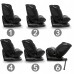 FOTELIK SAMOCHODOWY GOCAR od 40 do 135 cm BLACK GREY 5906601700699