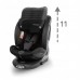 FOTELIK SAMOCHODOWY GOCAR od 40 do 135 cm BLACK GREY 5906601700699