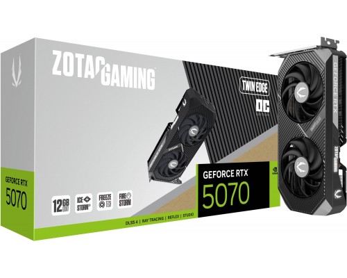 Zotac Zotac GAMING GeForce RTX 5070 Twin Edge OC NVIDIA 12 GB GDDR7