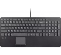 Perixx PERIBOARD-534 H DE Przewodowa klawiatura USB - z touchpadem i 2x hub