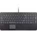 Perixx PERIBOARD-534 H DE Przewodowa klawiatura USB - z touchpadem i 2x hub